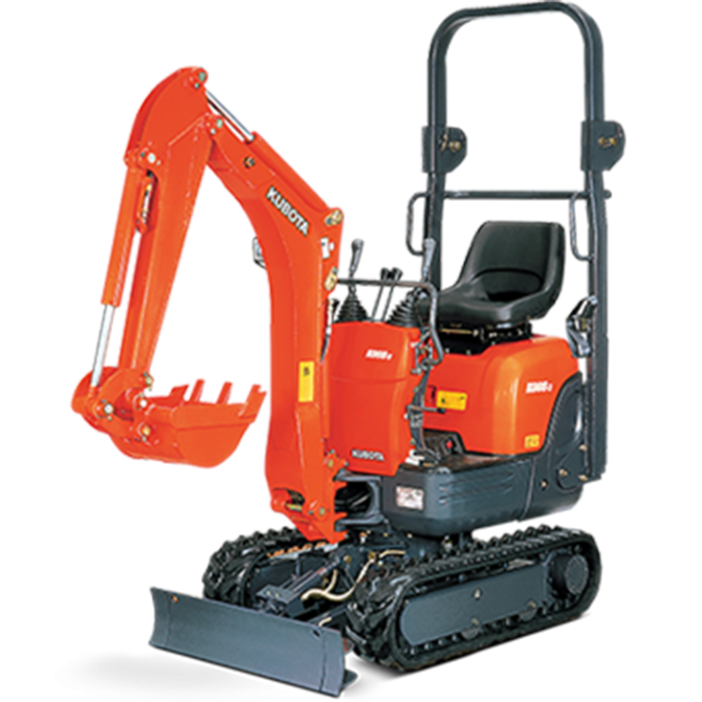 KUBOTA KX008 Round Bottom Rental