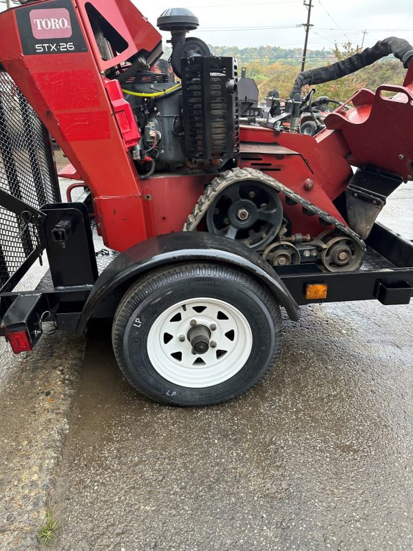 Used TORO STX-26 Stump Grinder with trailer - Image 2